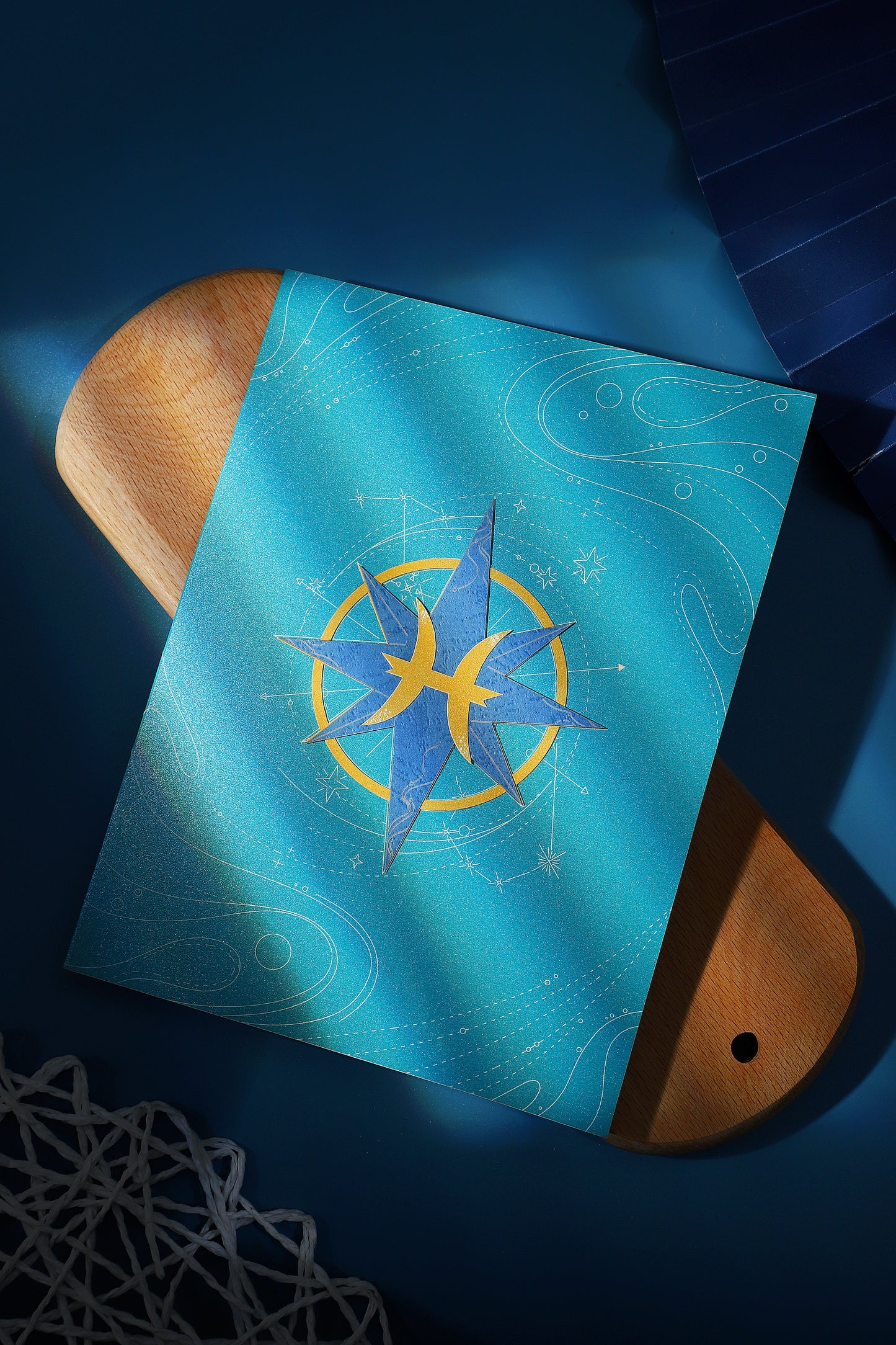 Pisces Zodiac Handmade 3D Pop-Up Card