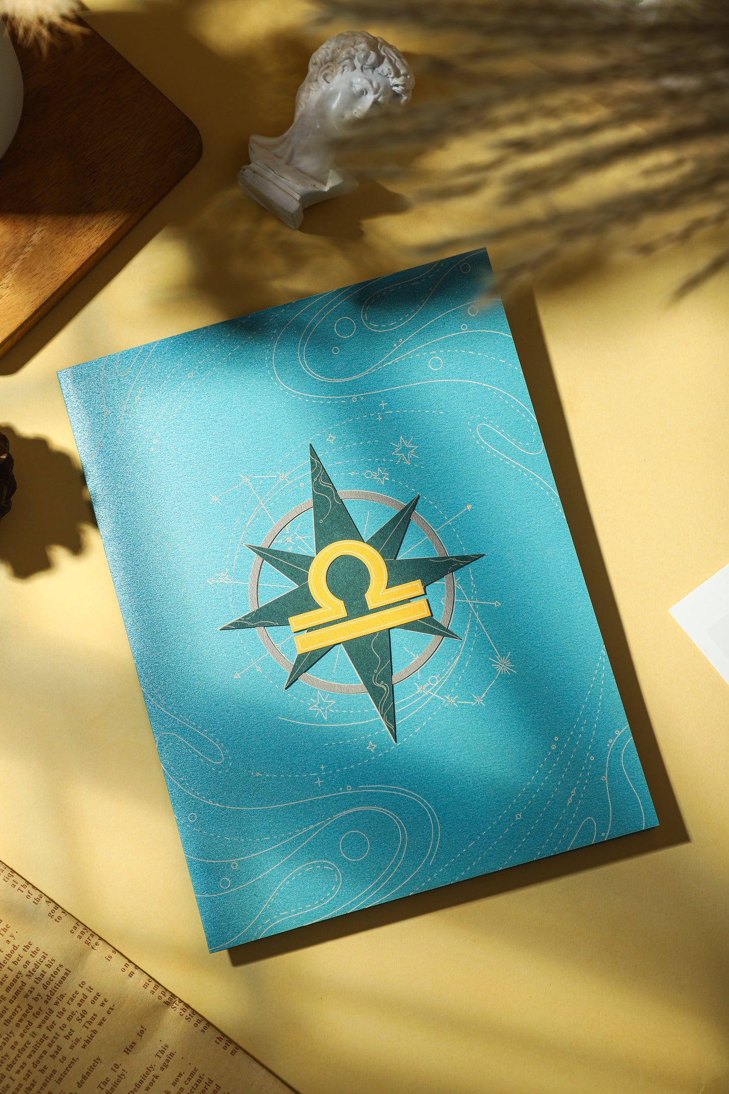 Libra Zodiac Handmade 3D Pop-Up Card