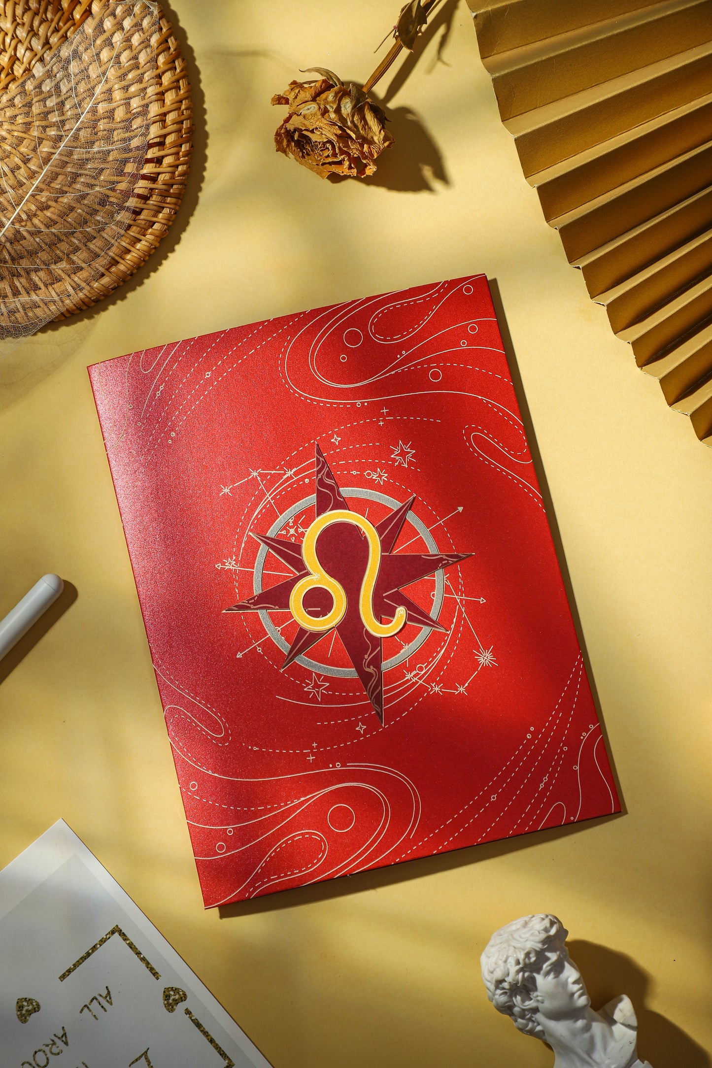 Leo Zodiac Handmade 3D Pop-Up Card