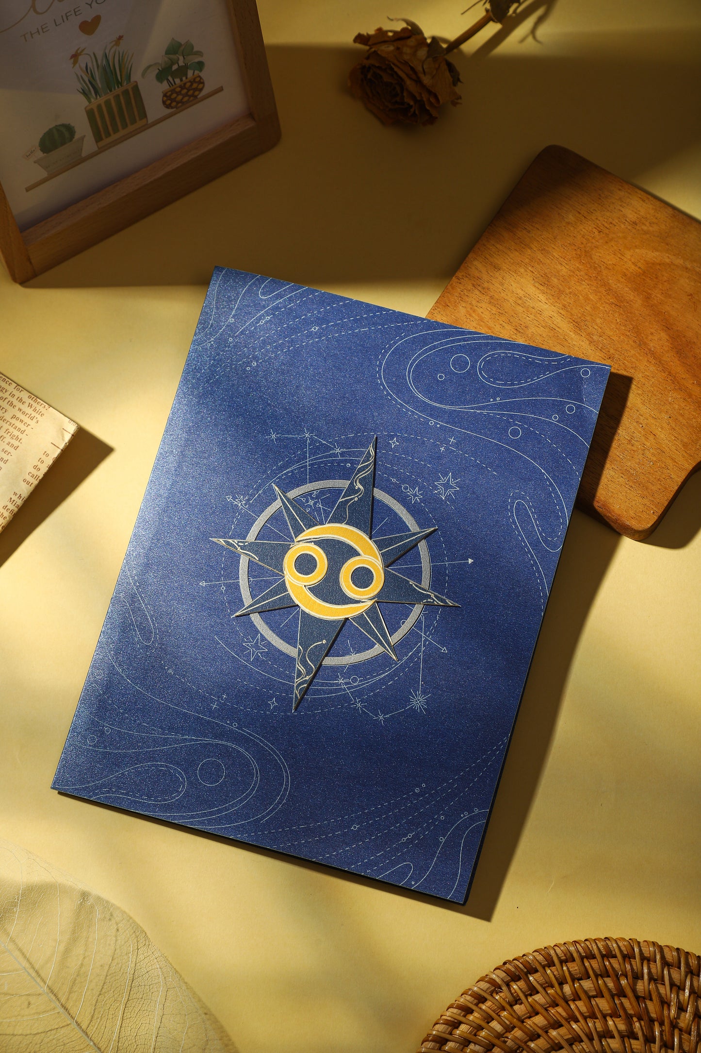 Cancer Zodiac Handmade 3D Pop-Up Card