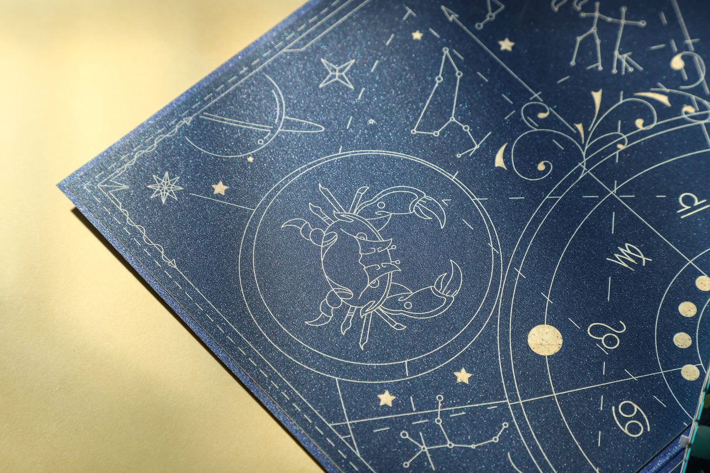 Cancer Zodiac Handmade 3D Pop-Up Card