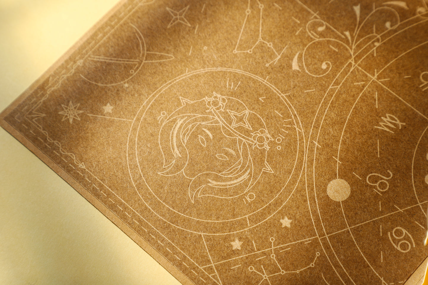 Virgos Zodiac Handmade 3D Pop-Up Card