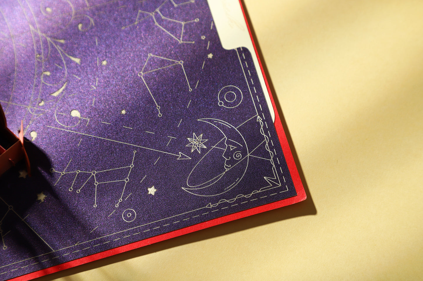 Sagittarius Constellation Handmade Pop-Up Card