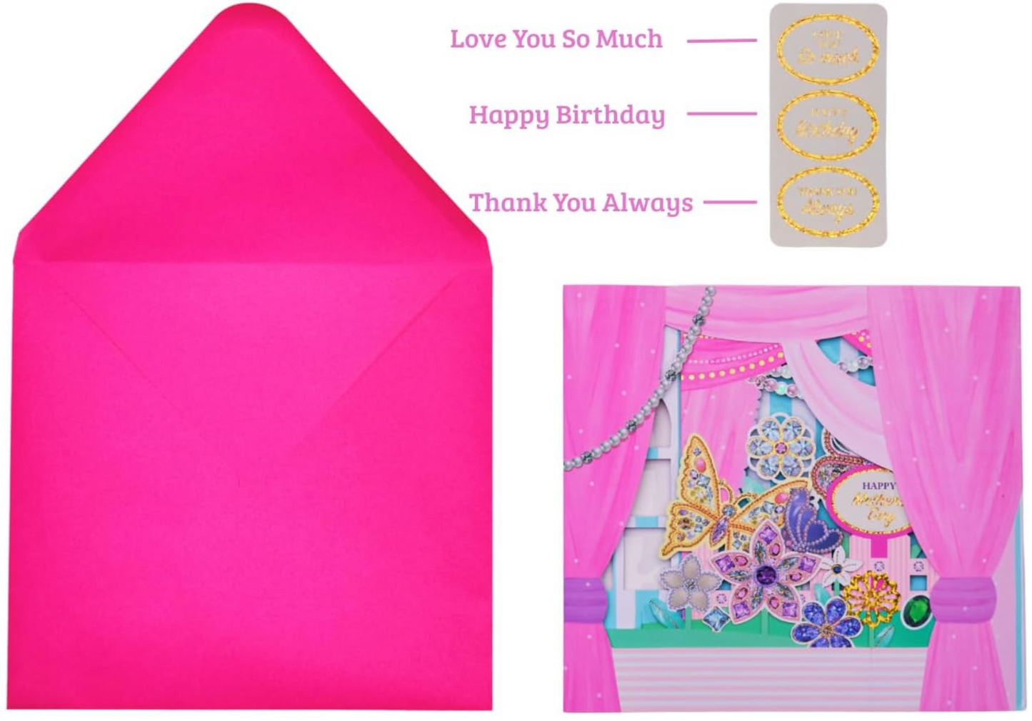 Jewelry-Inspired 3D Pop-Up Mother’s Day Card