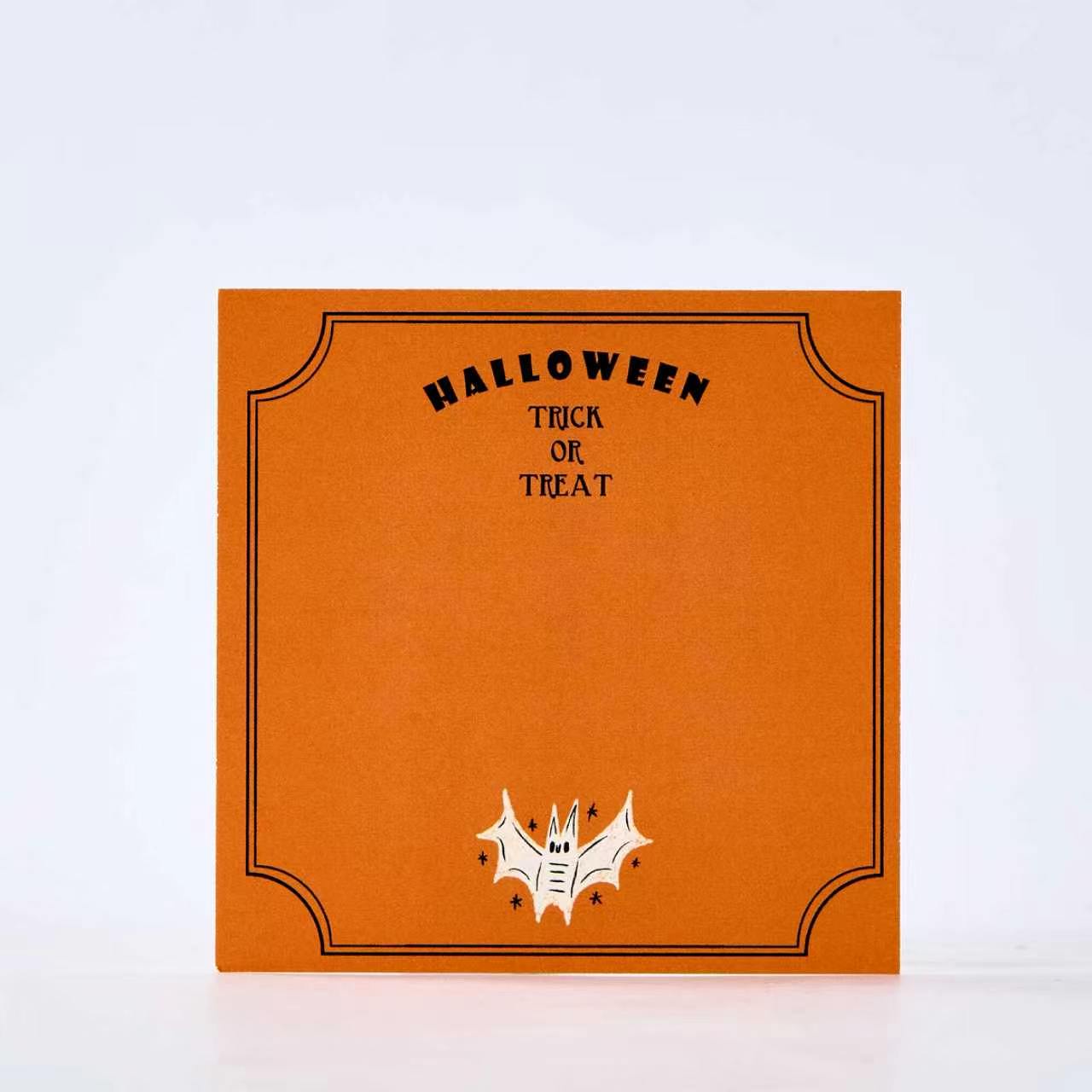 8-Piece Cute Ghost Halloween Card Set