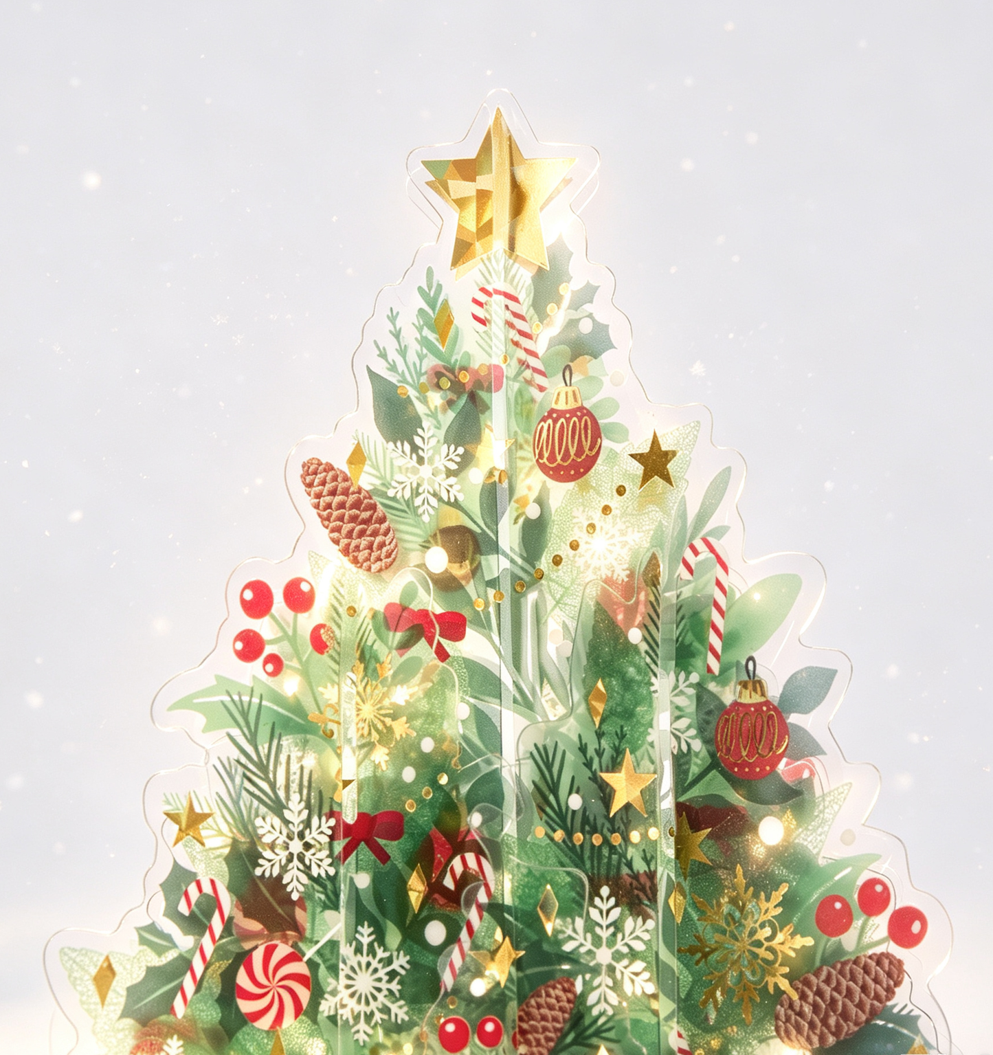 The Handcrafted 3D Christmas Tree Pop-Up Card