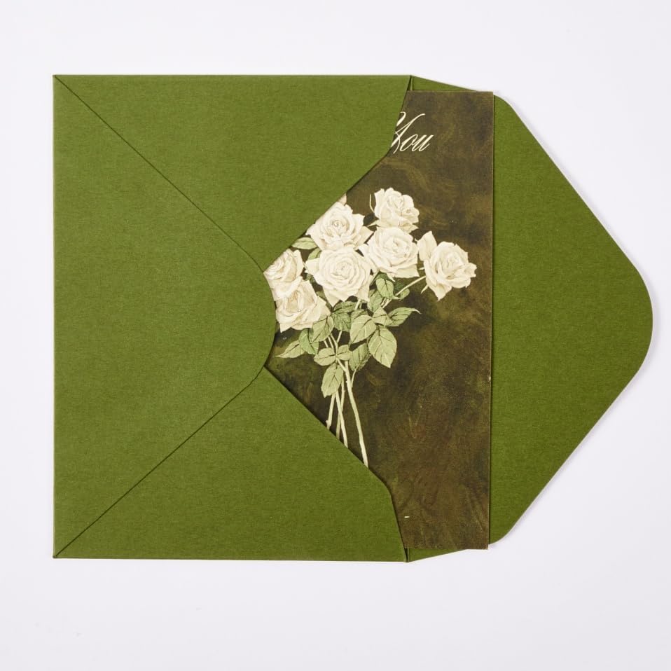 Vintage Botanical "Thank You" Postcard Set