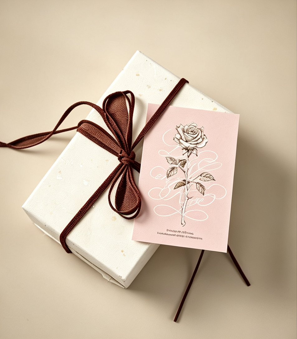 6-Piece Vintage Baroque Cupid Floral Love Series Greeting Card Set