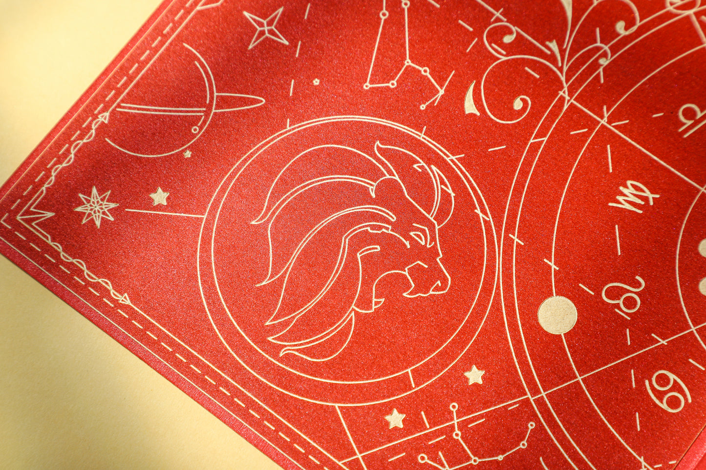 Leo Zodiac Handmade 3D Pop-Up Card