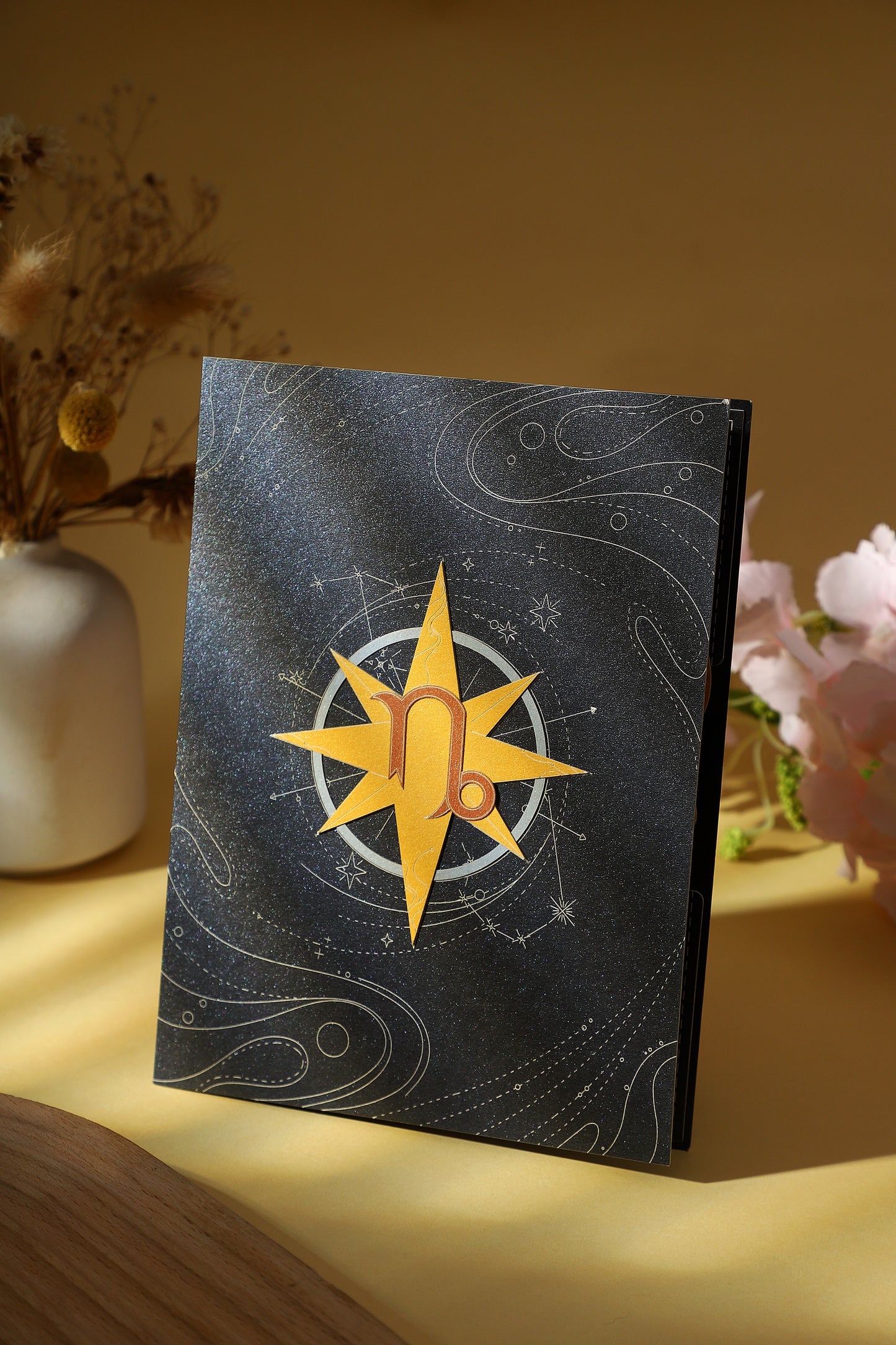 Capricorn Zodiac Handmade 3D Pop-Up Card