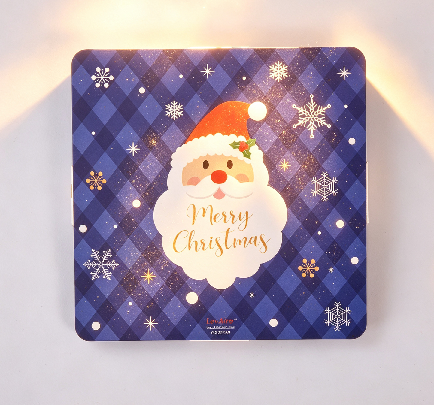 The Handcrafted 3D Christmas Light Pop-Up Card