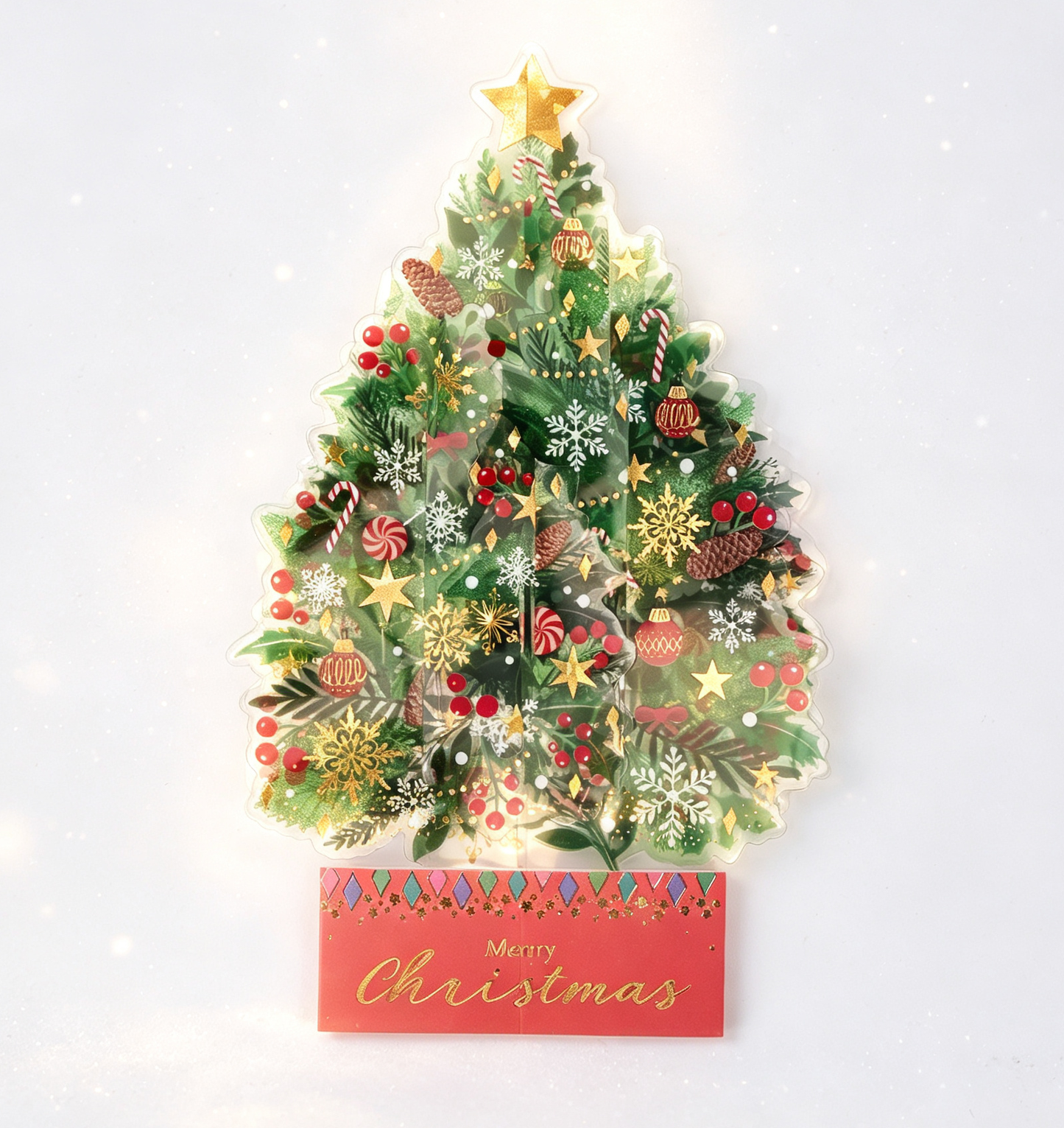 The Handcrafted 3D Christmas Tree Pop-Up Card